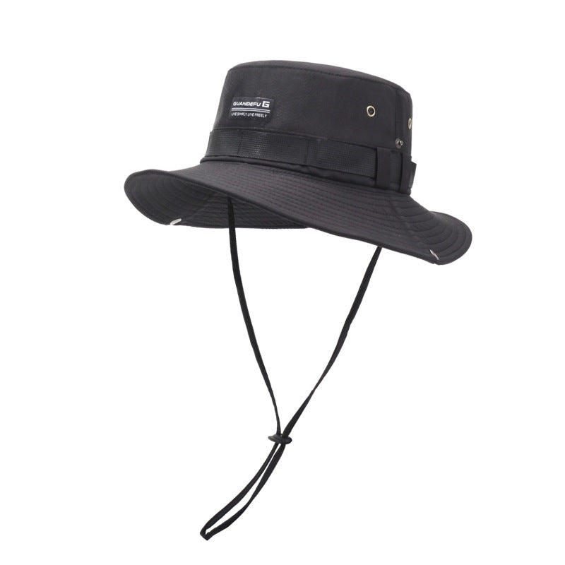 Summer Outdoor Sun Hat Hiking Fishing UV Protection Hat for Men and Women, Fashionable Bucket Hat, Trendy Casual Breathable Hat