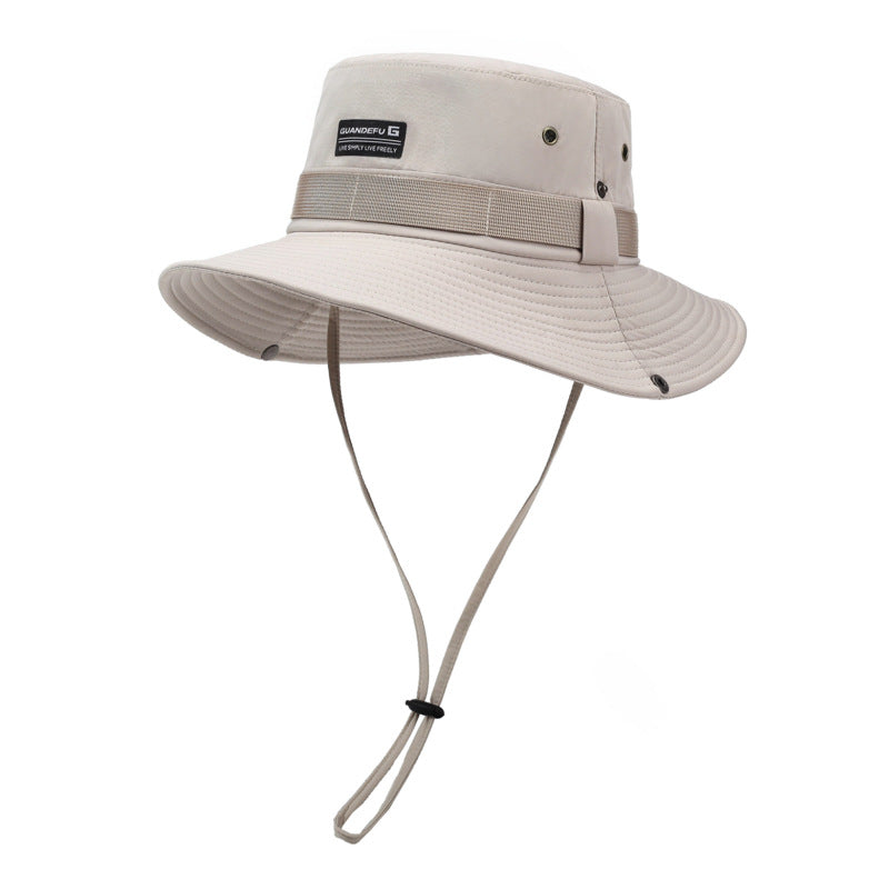 Summer Outdoor Sun Hat Hiking Fishing UV Protection Hat for Men and Women, Fashionable Bucket Hat, Trendy Casual Breathable Hat