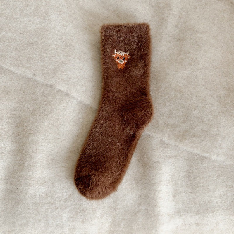 Thick and warm socks with added fleece