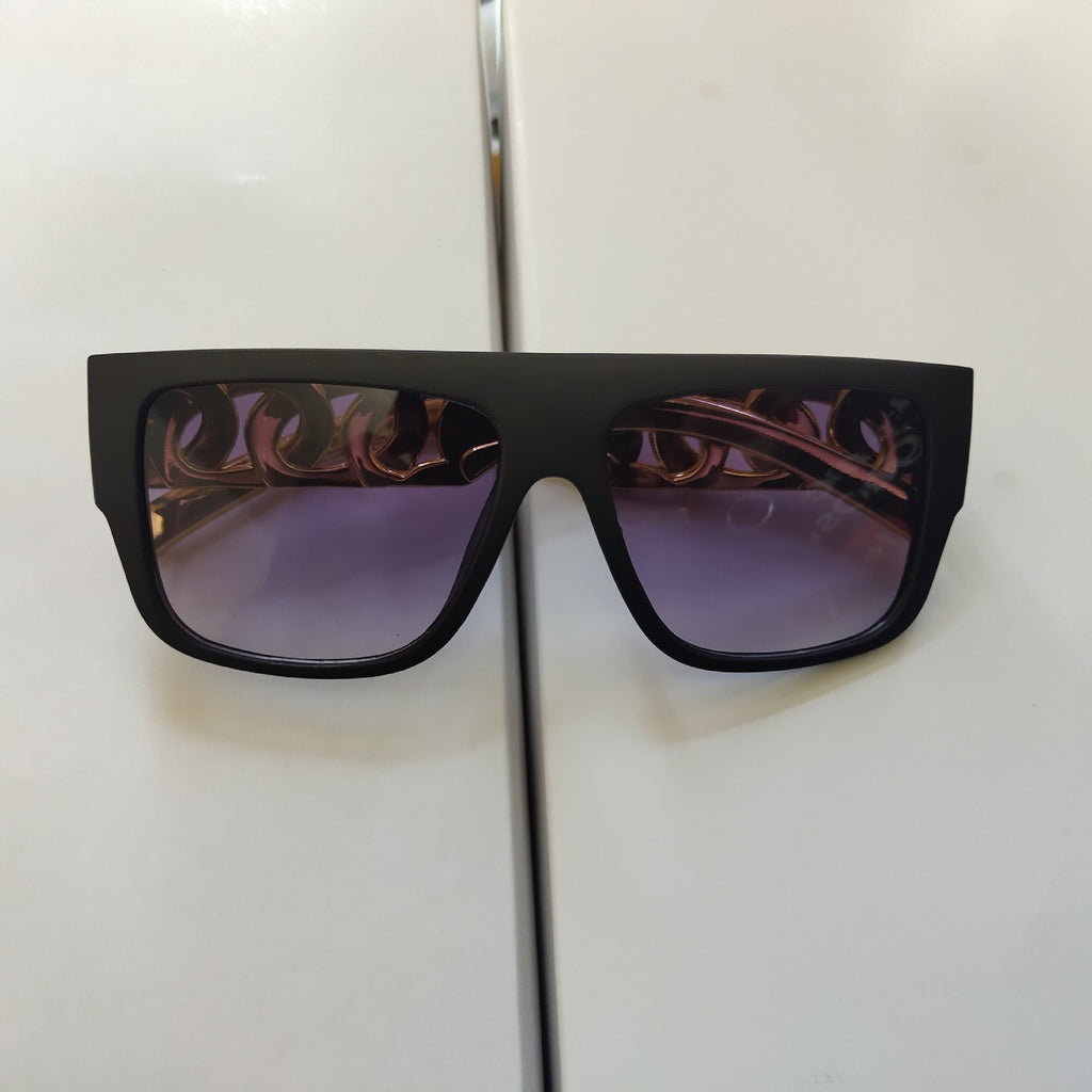New Fashion Women's Sunglasses Hip Hop Poker US Dollar Men's Necklace Glasses