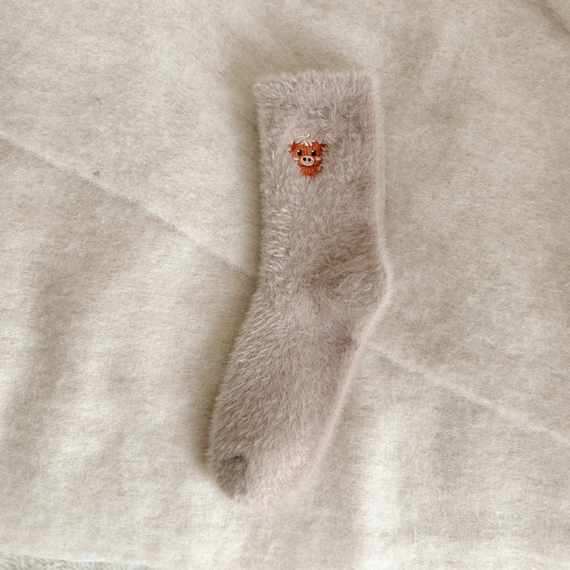 Thick and warm socks with added fleece