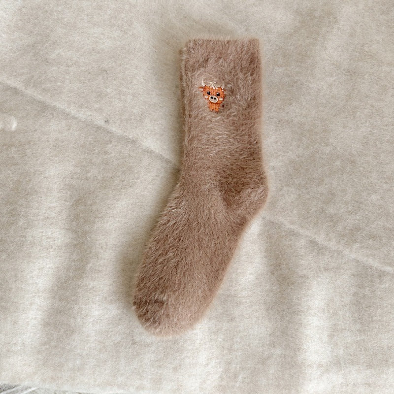 Thick and warm socks with added fleece