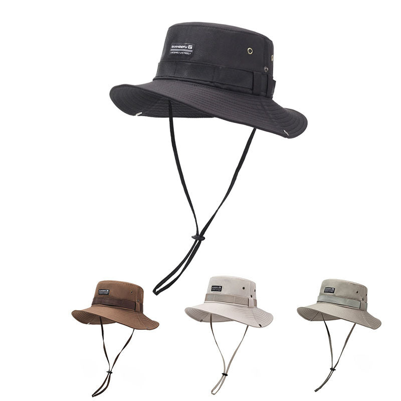 Summer Outdoor Sun Hat Hiking Fishing UV Protection Hat for Men and Women, Fashionable Bucket Hat, Trendy Casual Breathable Hat