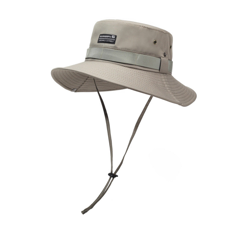 Summer Outdoor Sun Hat Hiking Fishing UV Protection Hat for Men and Women, Fashionable Bucket Hat, Trendy Casual Breathable Hat