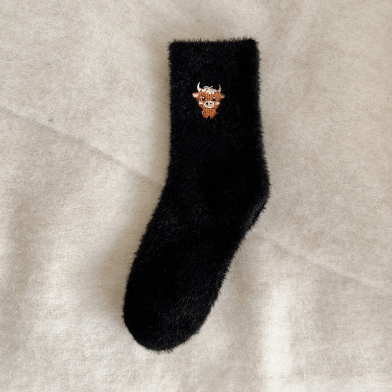 Thick and warm socks with added fleece