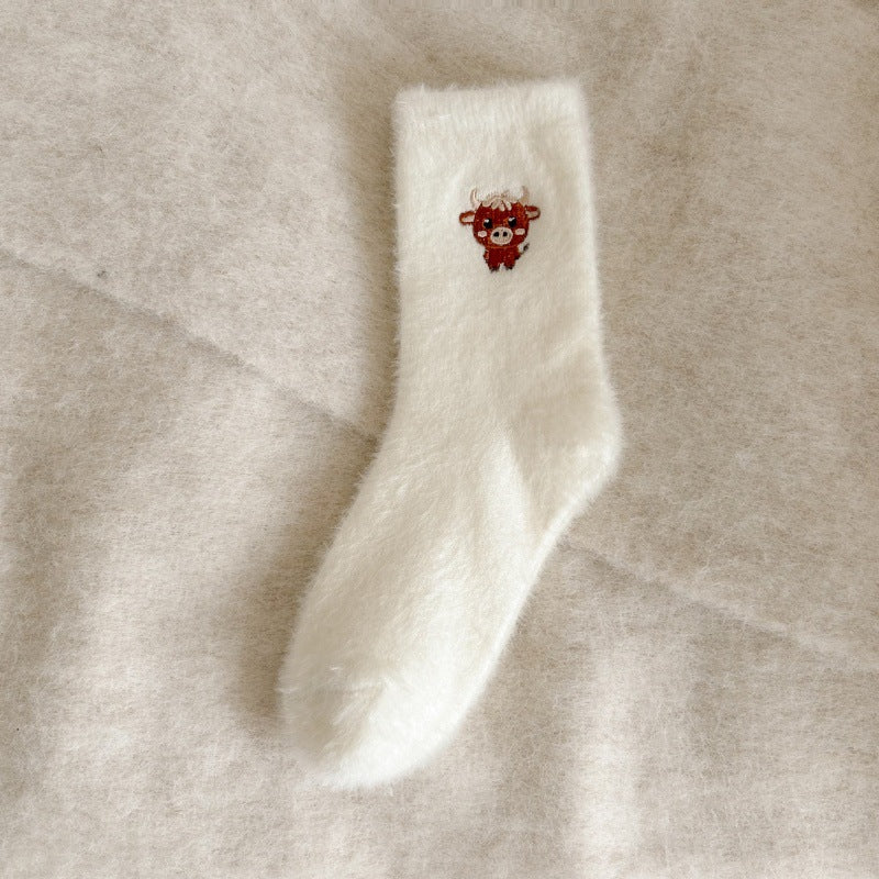 Thick and warm socks with added fleece