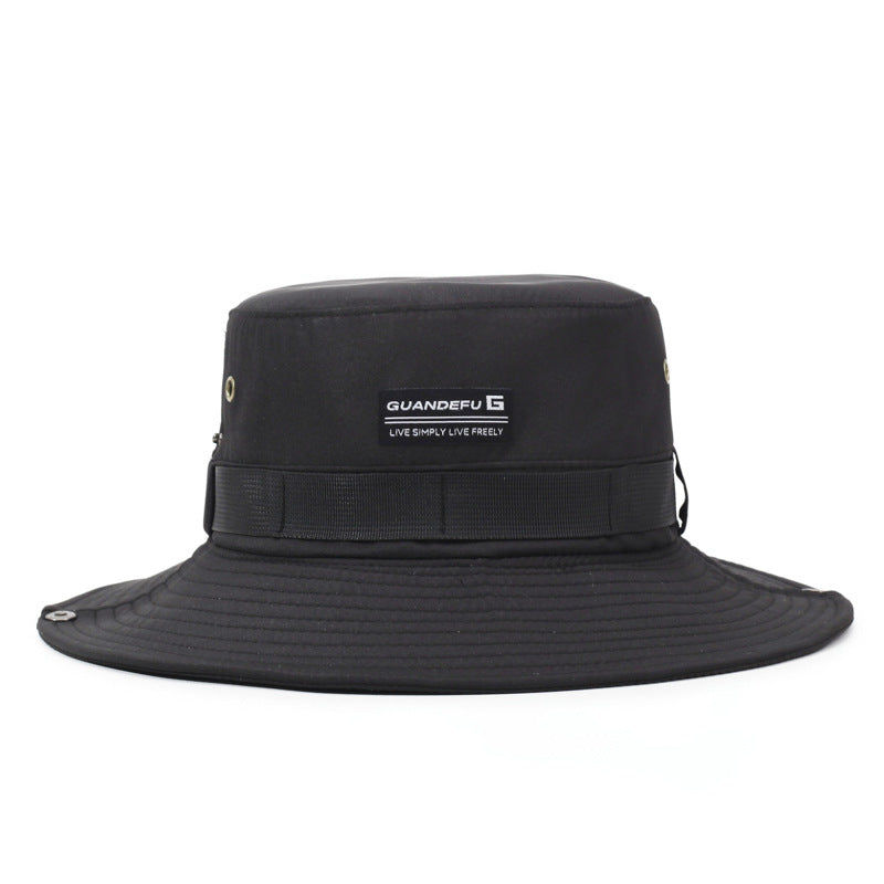Summer Outdoor Sun Hat Hiking Fishing UV Protection Hat for Men and Women, Fashionable Bucket Hat, Trendy Casual Breathable Hat